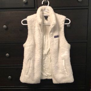 Women’s White Patagonia Vest